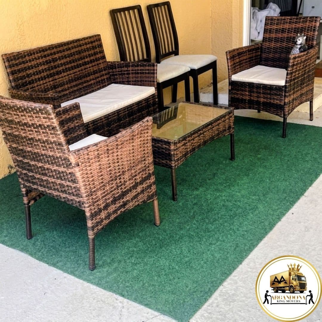 ARGANDONA KING MOVERS patio furniture assembly